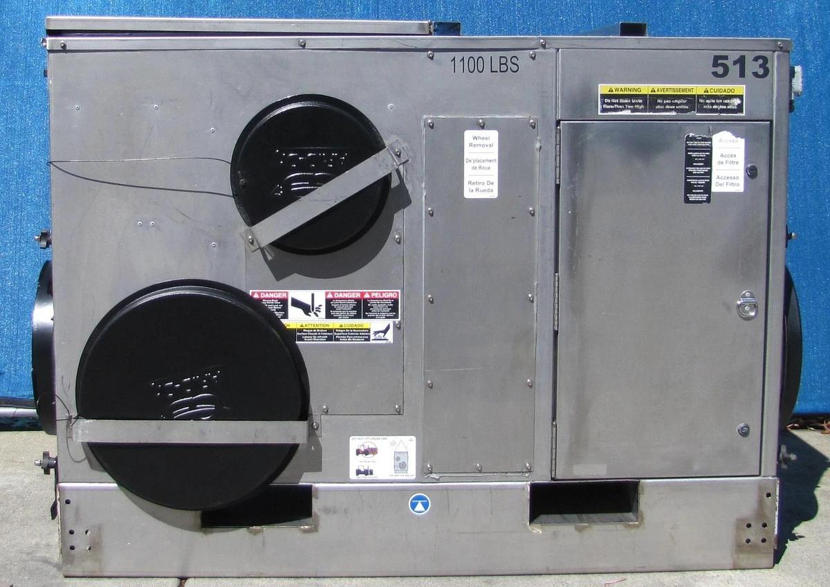 Used ARID Dry MS-2400/2000 Skid Mounted Desiccant Dehumidifier 2000 CFM 460V 3 PH