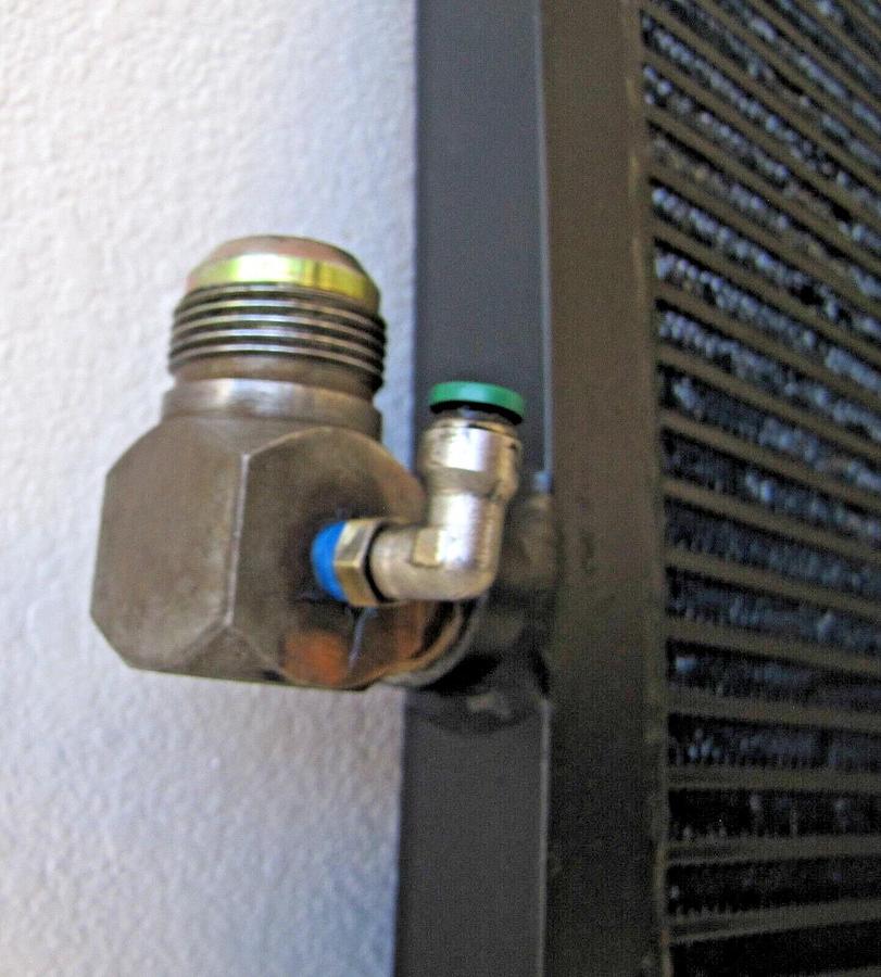 Used Sullair 250040-092 After Cooler for 20 HP Rotary Screw Air Compressor