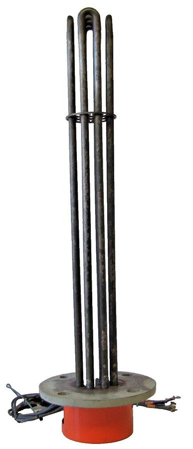 Used Watlow Heater 24" Heating Element Tank Heater 12,000 Watts 480V 3 Phase 12 KW