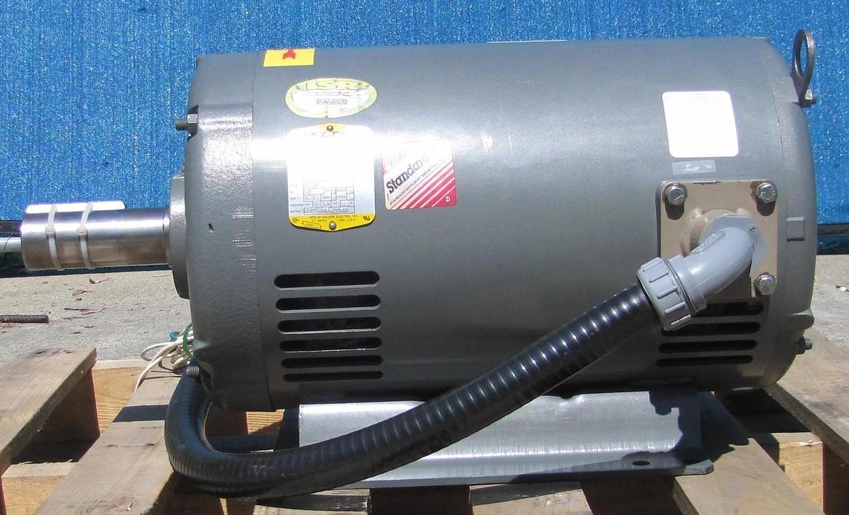 Used Baldor 30 HP Electric Motor 286T 230/460V 3 Phase 1760 RPM 1-7/8" Dia. Shaft