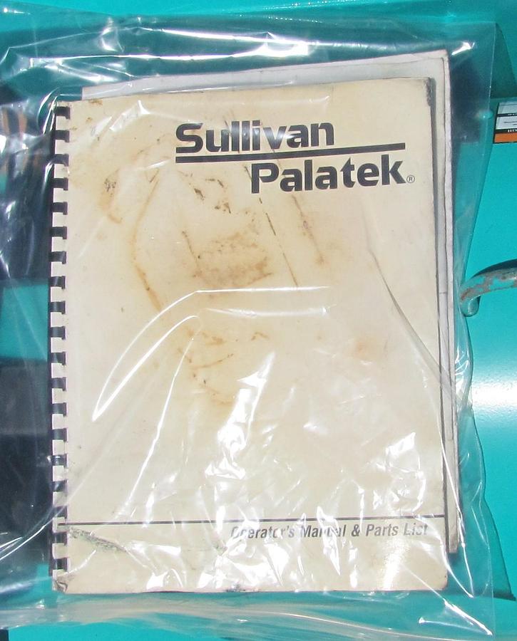 Used Sullivan Palatek 25 HP Rotary Screw Air Compressor 100 CFM 460V 3 Phase