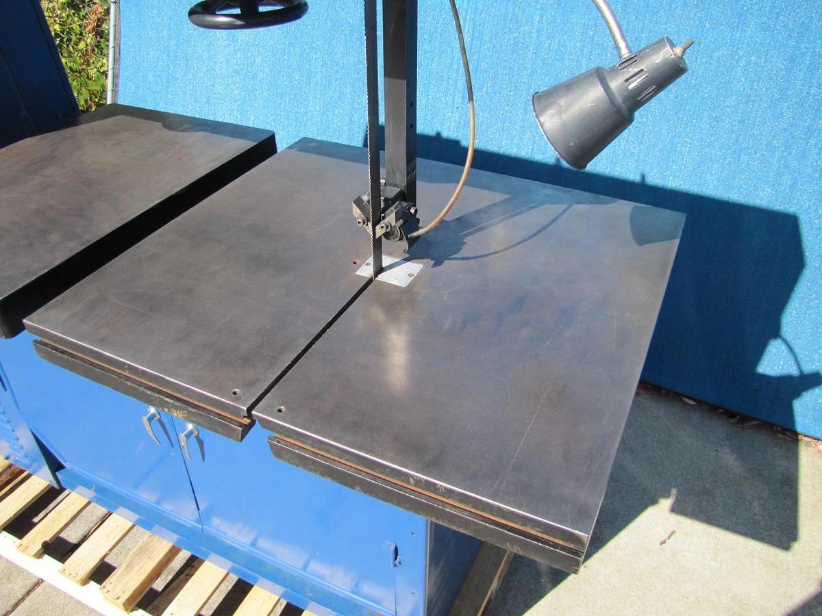 Used WF Wells & Sons V4012 Vertical Bandsaw Blade Welder 230V 3 Phase Variable Speed