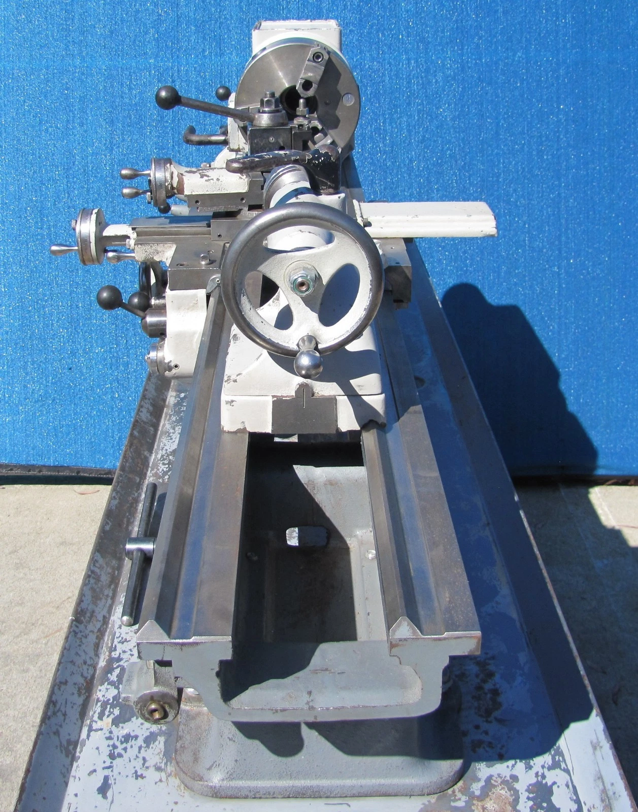 Used Rockwell 1HP Metal Lathe Variable Speed 8" 3 Jaw Chuck Cross Slide Feed 220V 1PH
