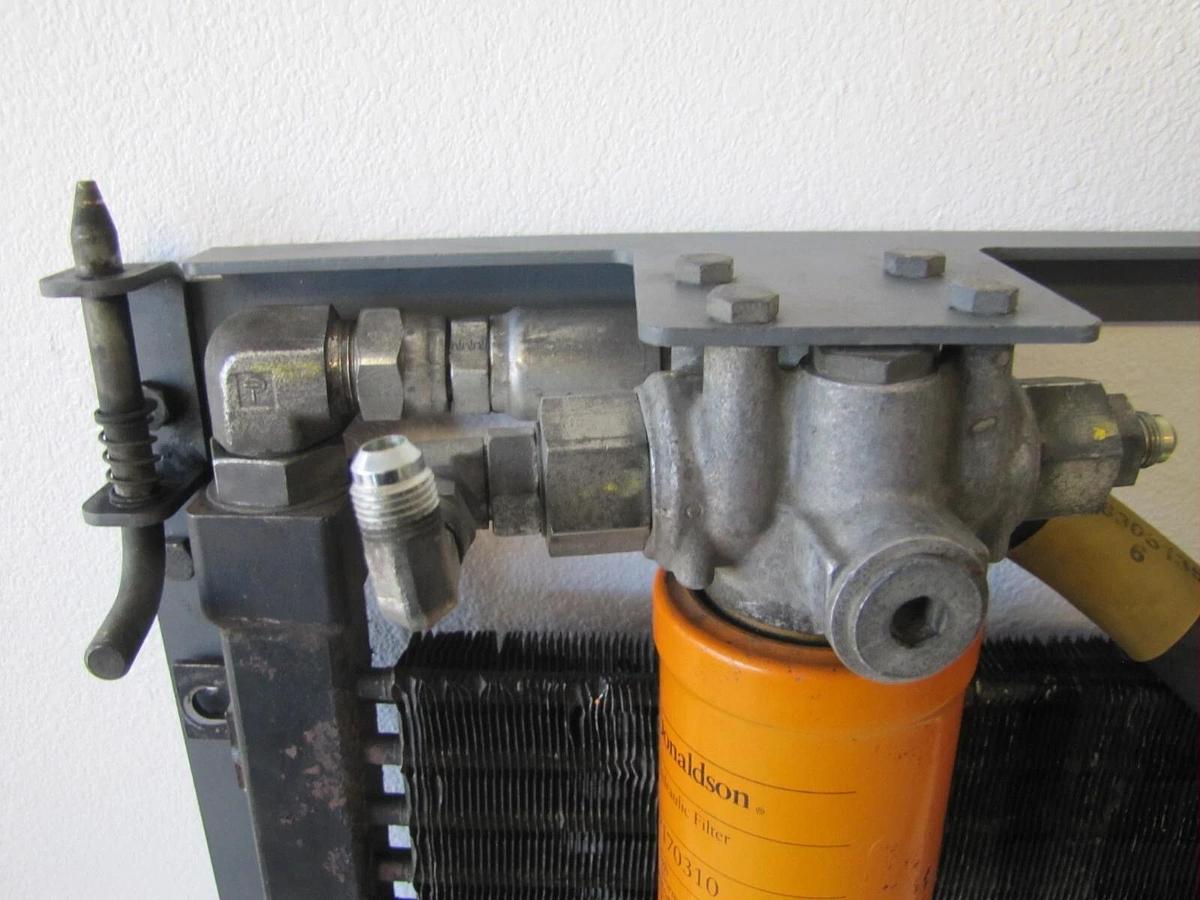 Used Advance Nilfisk 56463678 Hydraulic Oil Cooler Captor 4800 Diesel