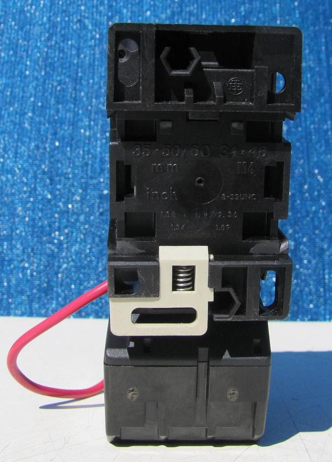 Used Telemacanique 25A Motor Sarter Contactor 120V Coil and Overload Relay