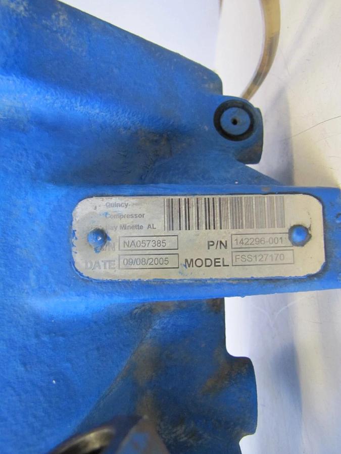 Used Quincy Airend Pump FSS127170 142296-001 for QSB-25 Rotary Screw Compressor 25HP