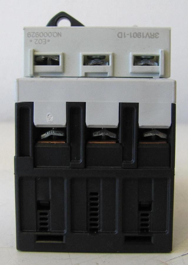 Used Siemens Sirius 3R 3RV1011-AA10 20A 20 Amp Circuit Breaker 3 Pole 600V