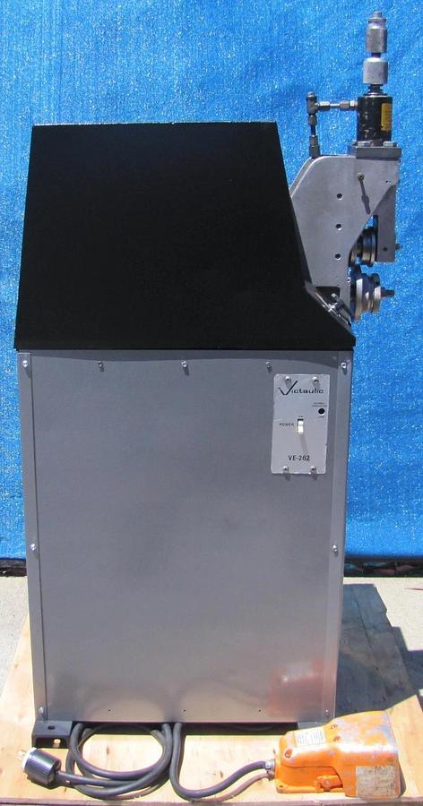 Used Victaulic VE-262 Hydraulic Pipe Groover 2" to 16" Pipe Grooving Machine 230V 1PH