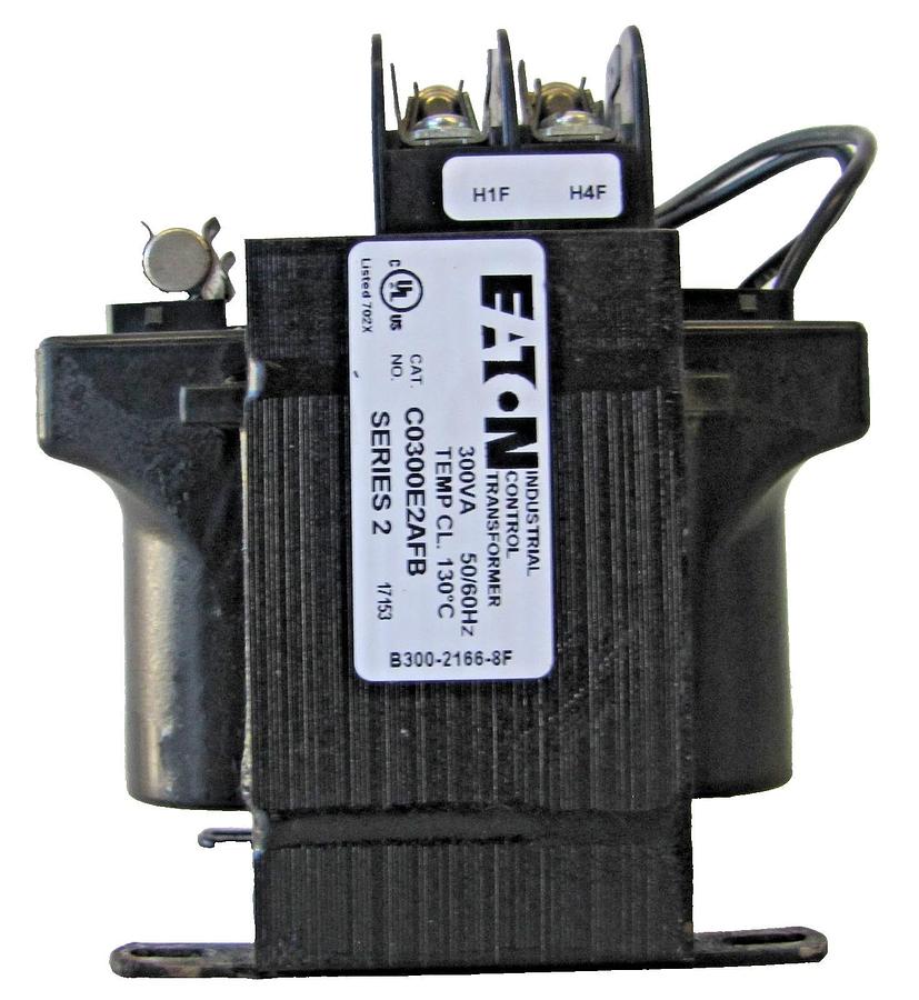 Used Eaton Fused Control Transformer 300 VA 230/460V Input 115V Output C0300E2AFB