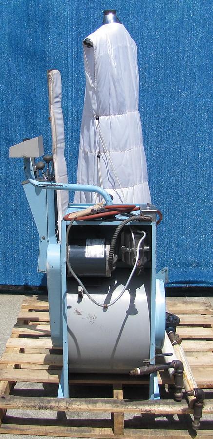 Used Cissell FFCD Dress Garment Form Finisher Steam Dry Cleaning  Suzy Susie