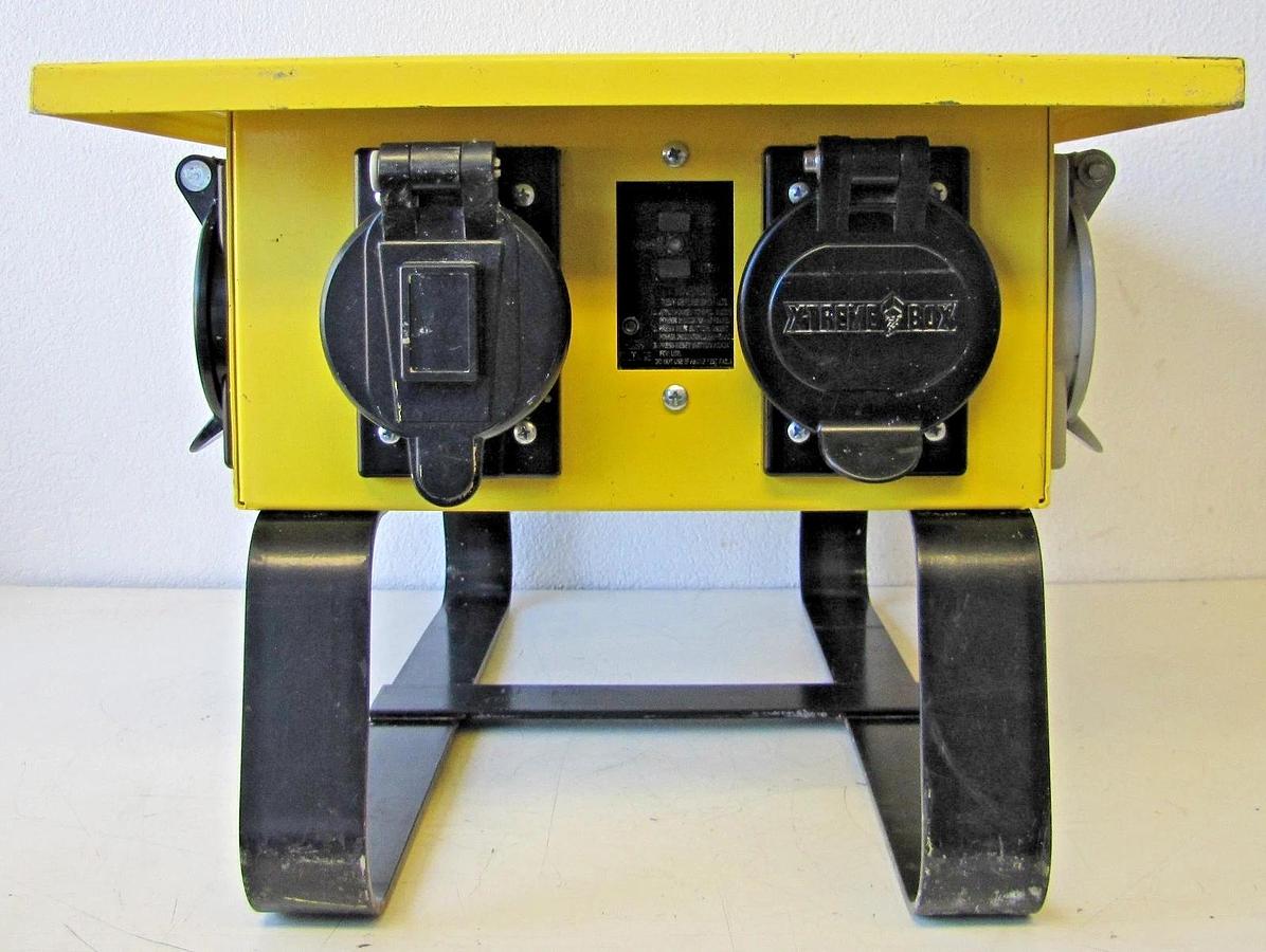 Used X-Treme Box Spider Temporary Power Distribution 50A 125/250V 3P 4W Twist Lock #1