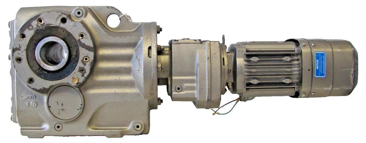 Used Sew Eurodrive Gear Motor Ratio 428.00 In 1690 rpm Out 3.9 RPM 460V 3 Phase