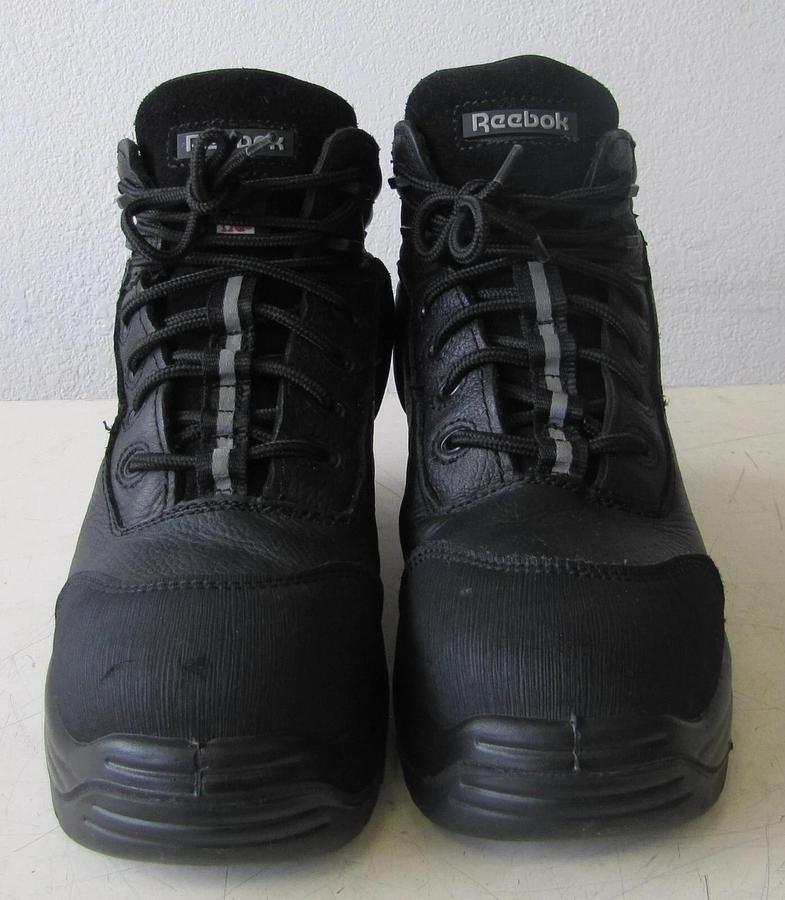 Used Reebok Steel Toe Waterproof Work Boots Size 5.5 Men 7.5 Woman USA