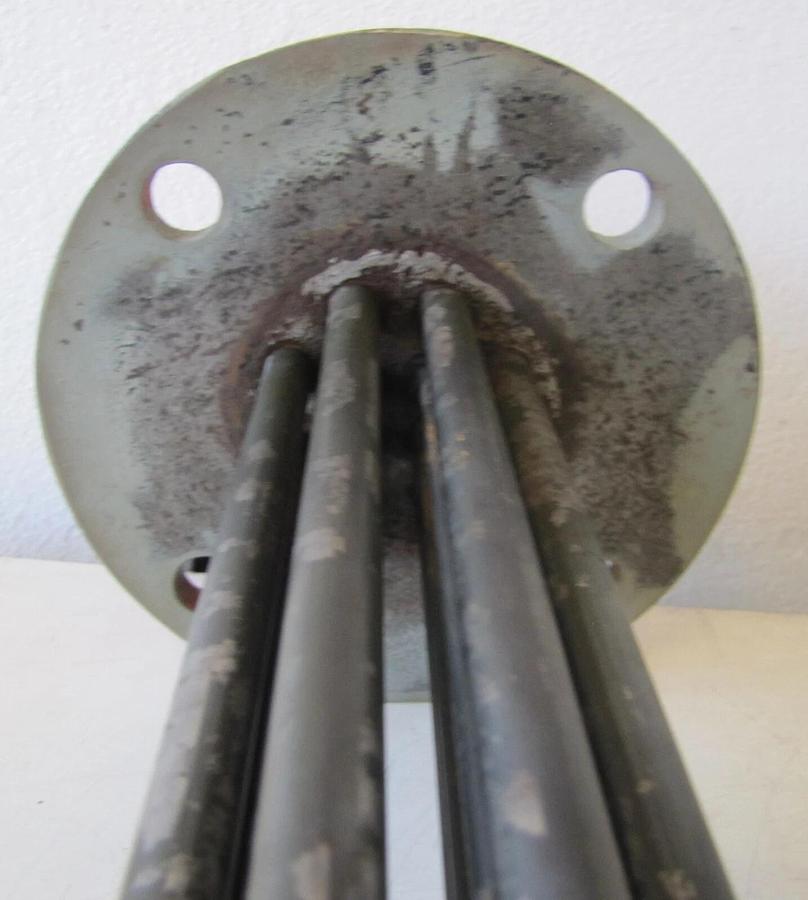 Used Watlow Heater 24" Heating Element Tank Heater 12,000 Watts 480V 3 Phase 12 KW