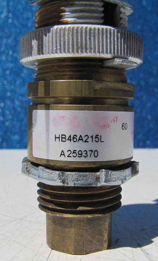 Used Asco HB46A215L Miniature Pressure Switch SPDT 125/250 VAC 250 PSI