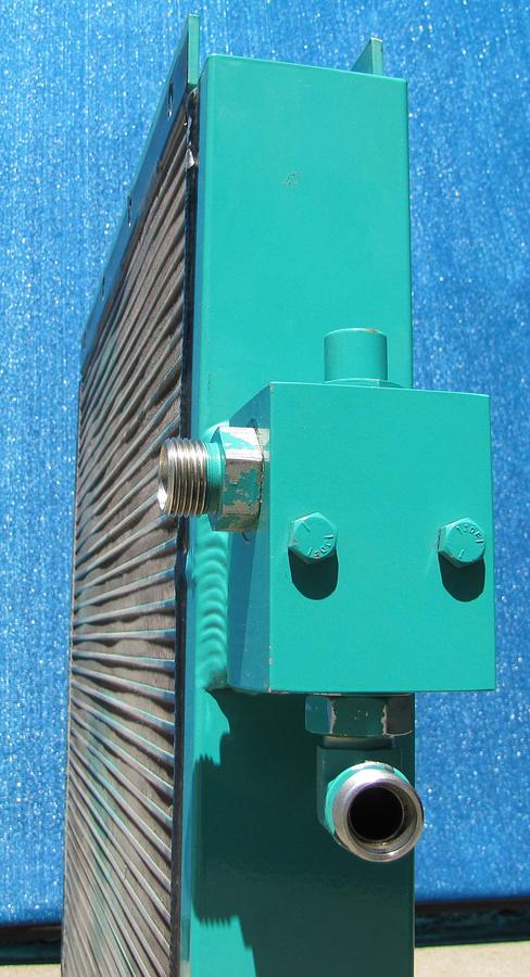 Used Sullivan Palatek Oil Cooler Aftercooler 07711-011 Air Compressor model 40DGGW