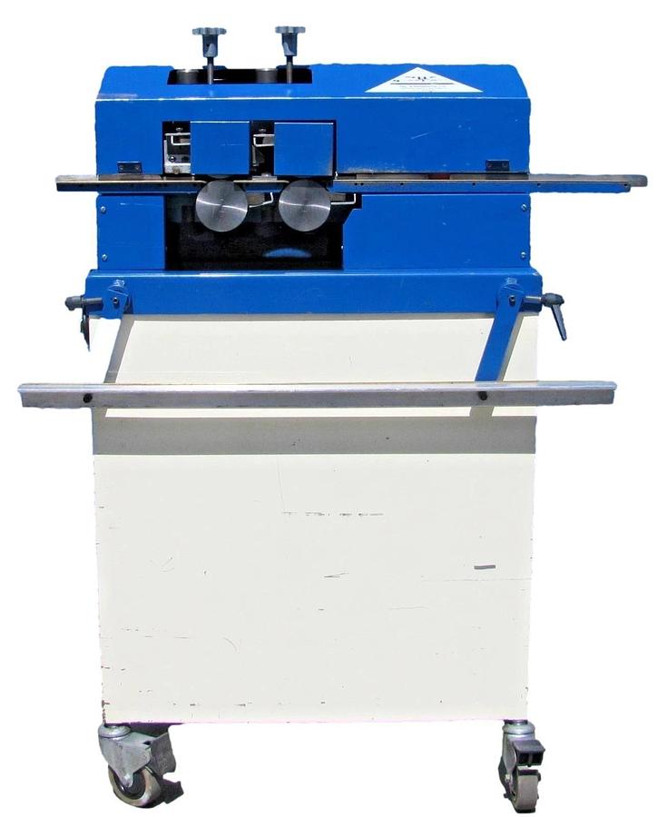 Used Falls Products D-BUR-D Model 131 Straight Edge Deburring Machine 115V