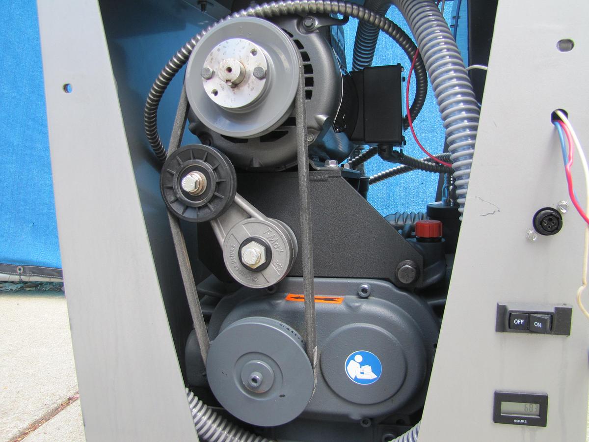 Used Midmark PowerVac Busch Dental Vacuum Pump MM 1104 B 029-3713-01 AS IS 