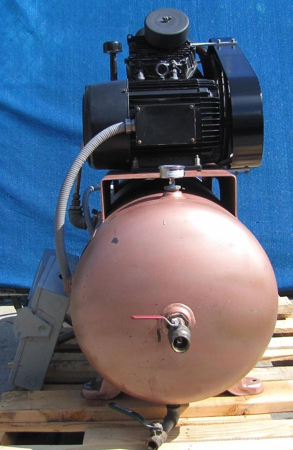 Used Campbell Hausfeld 10HP Piston Air Compressor 80 Gallon Tank 230V 3PH 135 PSI