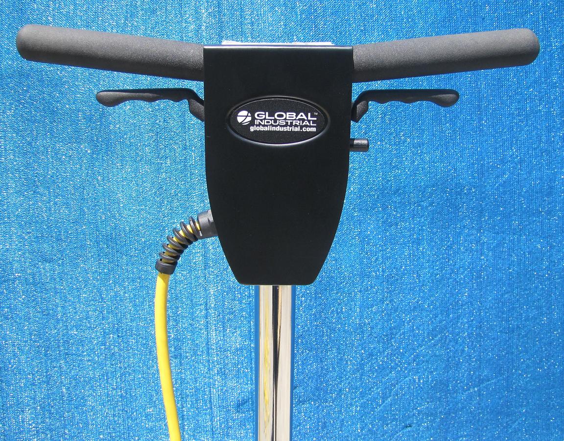 Used Global Industrial 17" Low Speed Floor Machine 1.5 HP Buffer Scrubber 73 ft cable