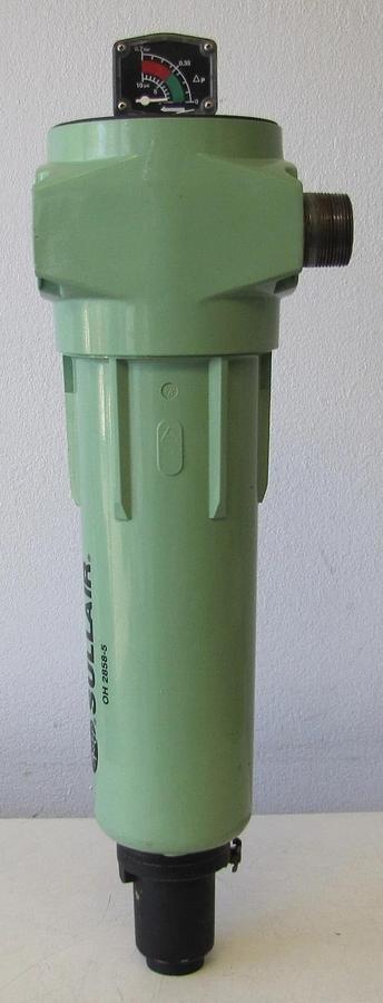 Used Sullair 2" Inline Air Filter OH 2858 For Air Compressor System 250024-363