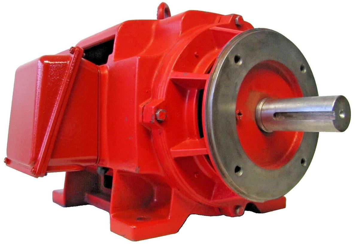 Used WEG 25 HP Electric Motor 230/460V 3 Phase 3530 RPM 256TC 1-5/8" Diameter Shaft