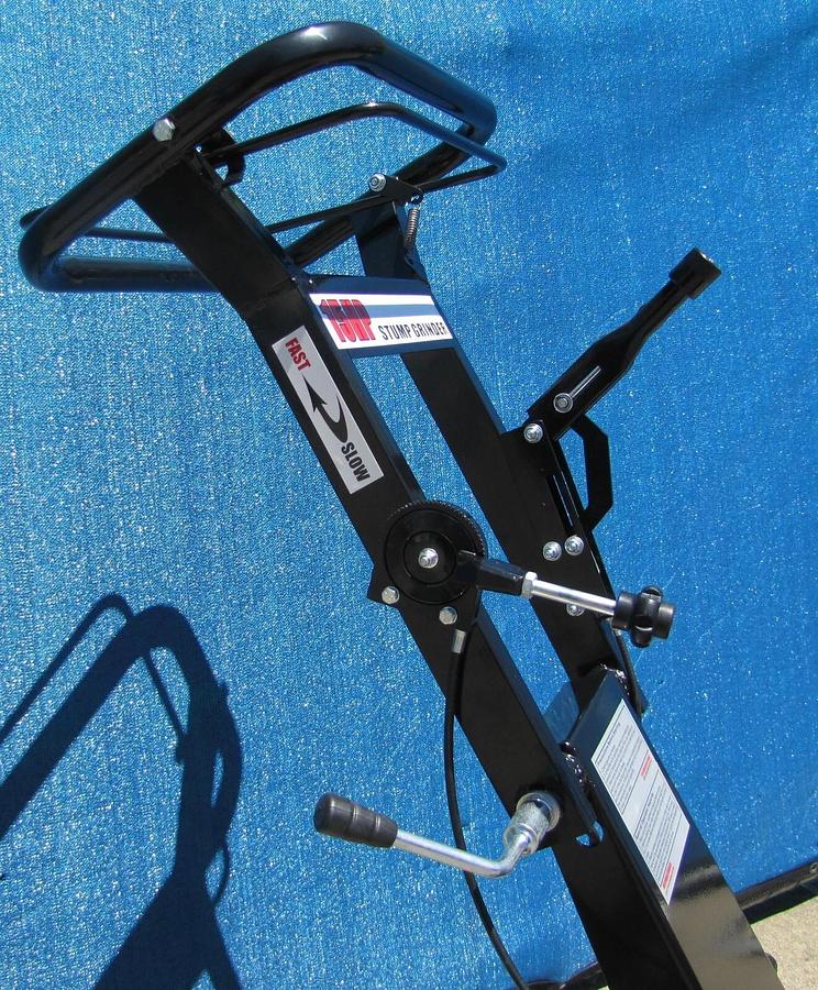 Used Maximus 15 HP Walk Behind Stump Grinder With Kohler Gas Engine & Extra Teeth