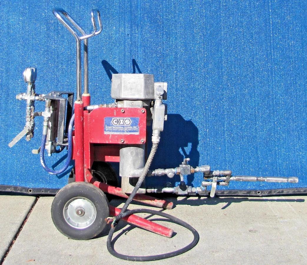 Used Coast Industrial Systems Dual Graco Viscon HP Fluid Paint Heater 220V 3 Phase