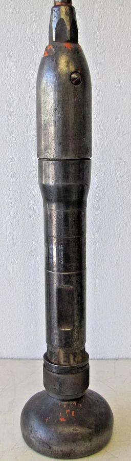 Used American Pneumatic Tools APT 131 Pole Tamper 6" Diameter Base #2