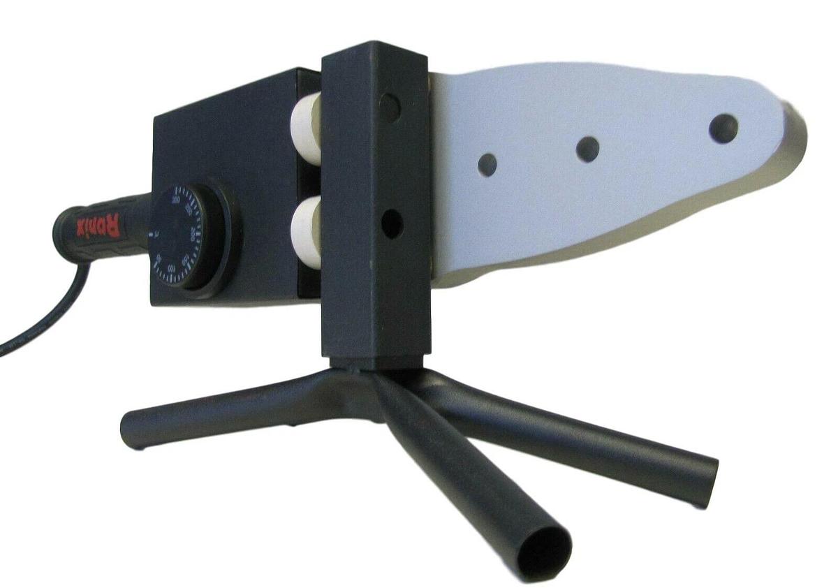 Used Ronix HDPE PE Pipe Fusion Butt Welder Socket Heater Machine 20 to 25mm 220V