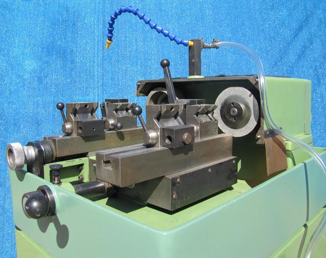 Used DME Pin Tool Grinder and Cutter Cut Off Machine With Coolant Pump 230V 3 Phase