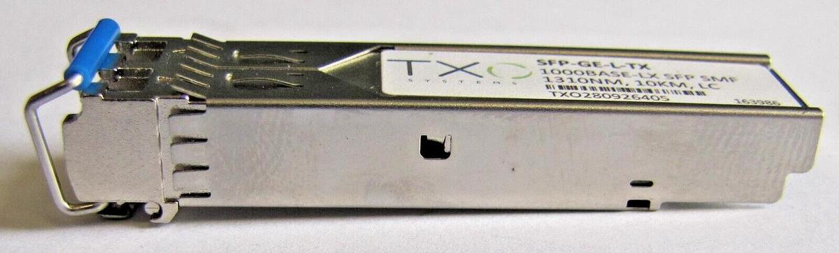 Used Lot of 4 TXO Systems SFP-GE-L-TX Gigabit 1GE 1000Base-LX Optical Transceiver