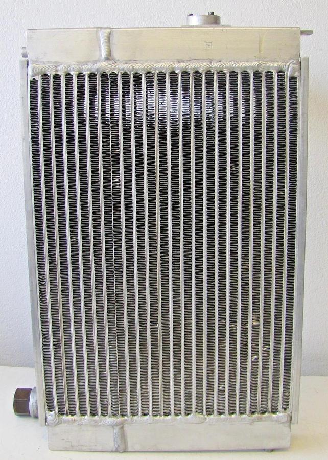Used Kaeser SK-26 Air Compressor Oil Cooler Heat Exchanger 5.1026.00010 5.1026.0