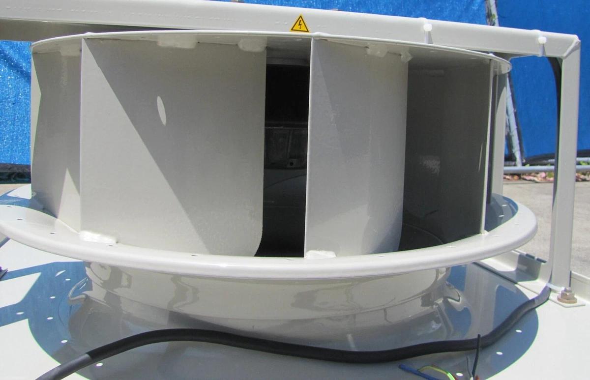 Used Siemens 1613 8532 10 Centrifugal Blower Fan 22" Diameter 230/460V 3 Phase