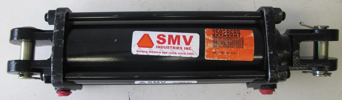 SMV Industries Hydraulic Cylinder 8" Stroke 2" Bore 4.5" Outer Barrel