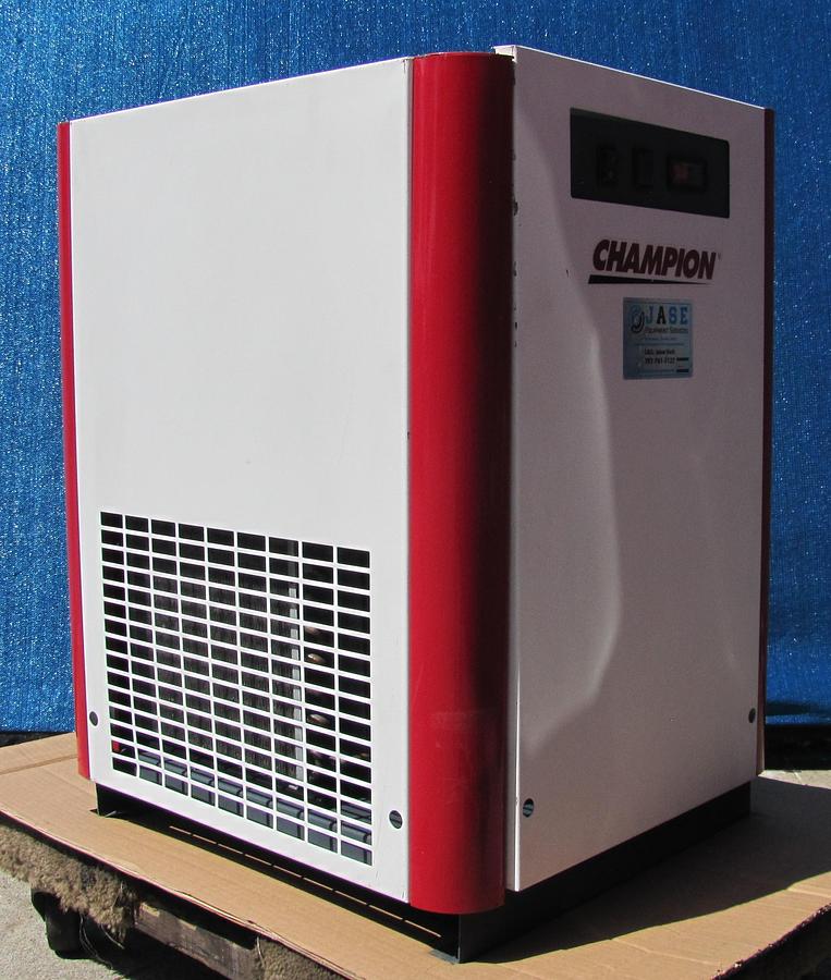 Used Champion Refrigerated Compressed Air Dyer CRN25A1 25 SCFM 232 PSI 115 VAC