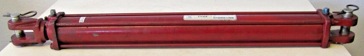 Used Hydroline Rockford 2.5” Bore x 24” Stroke Hydraulic Cylinder 2500 psi