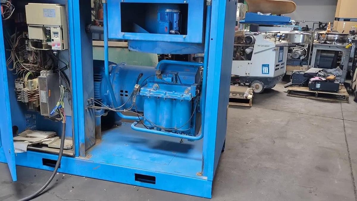 Used CompAir Hydrovane 75083-10 WEG 50 HP Electric Motor 400V 3 Phase 50Hz 1480 RPM