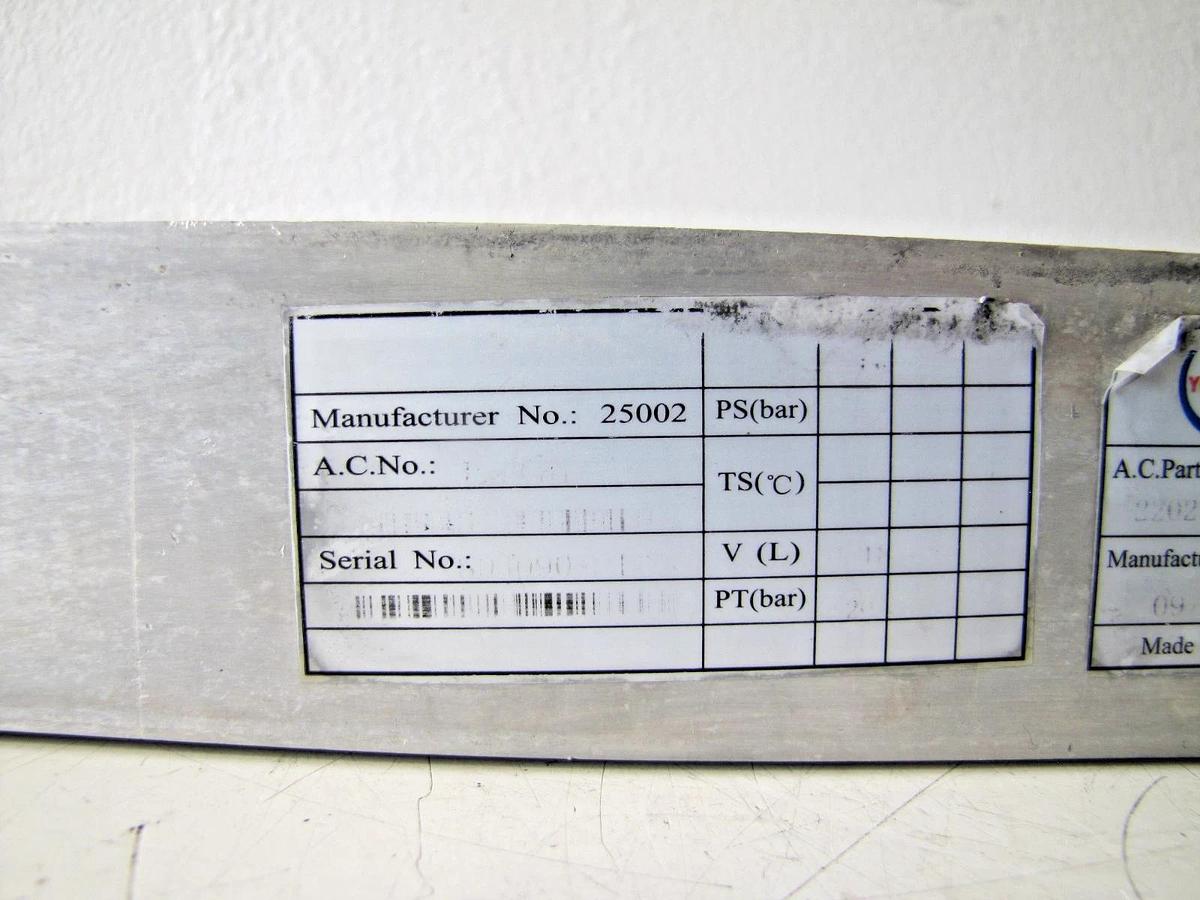 Used Chicago Pneumatic QRS10 Oil Cooler 2202815601 2202 8156 01 Air Compressor Part