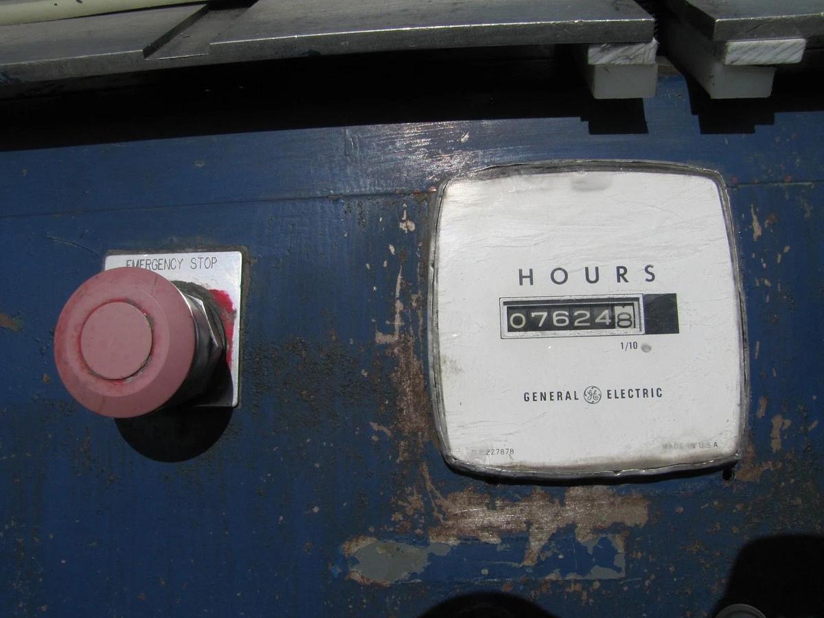 Used Rand Bright BH-50 5HP Tube Sander Polisher 12" Polishing Wheel 230V 3PH