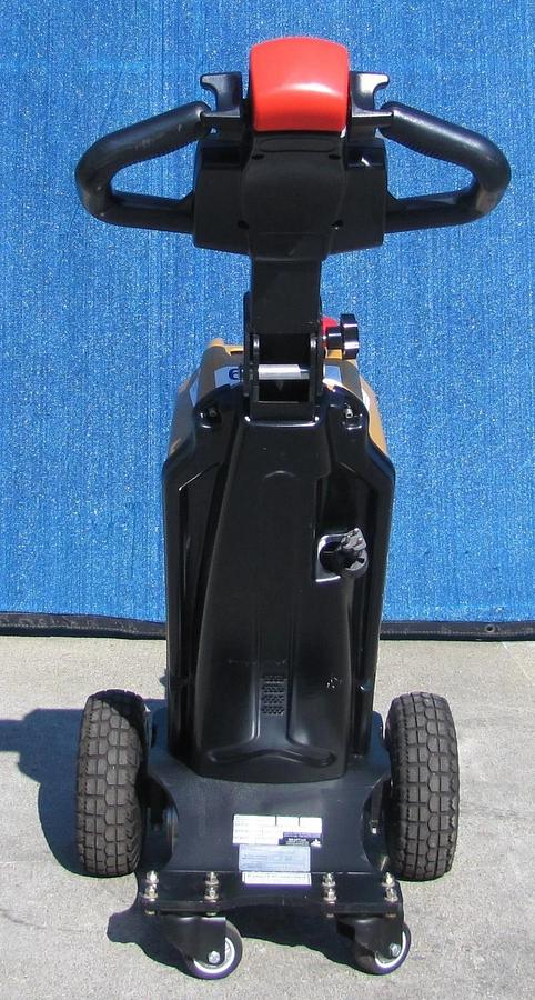 Used Big Joe T15 1500 lbs. Electric Walkie Puller Tugger 24 VDC W/ Battery Charger #1