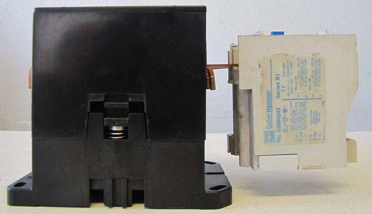 Used Square D 120 Amp Motor Starter Contactor 120V Coil 120A with Overload Relay