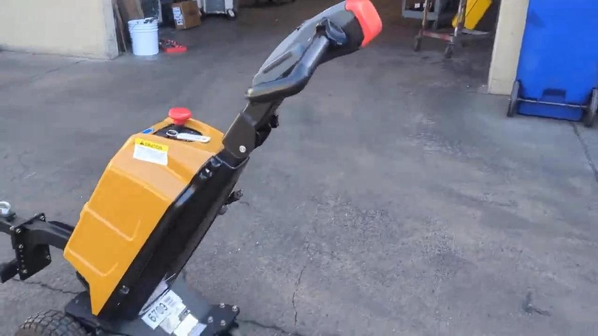 Used Big Joe T15 1500 lbs. Electric Walkie Puller Tugger 24 VDC W/ Battery Charger #2