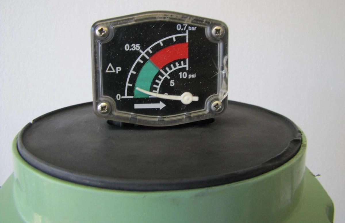 Used Sullair 2" Inline Air Filter OH 2858 For Air Compressor System 250024-363