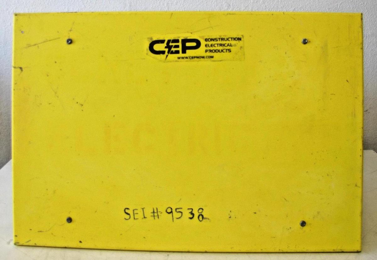 Used CEP 6506-G Spider Temporary Power Distribution Box 50A 125/250V Twist Lock #1