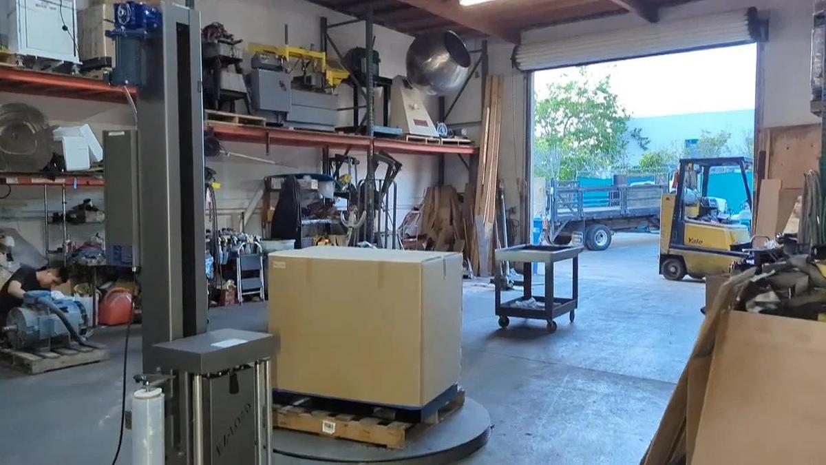 Used Arpac Pro-4006-L Shrink Wrap Paller Wrapper Wrapping Machine 4000 Lbs Cap 115V