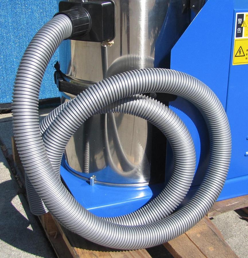 Used NST 4.5 HP Vacuum Dust Collector With Canister & Hose 230V 3 Ph Strong Suction