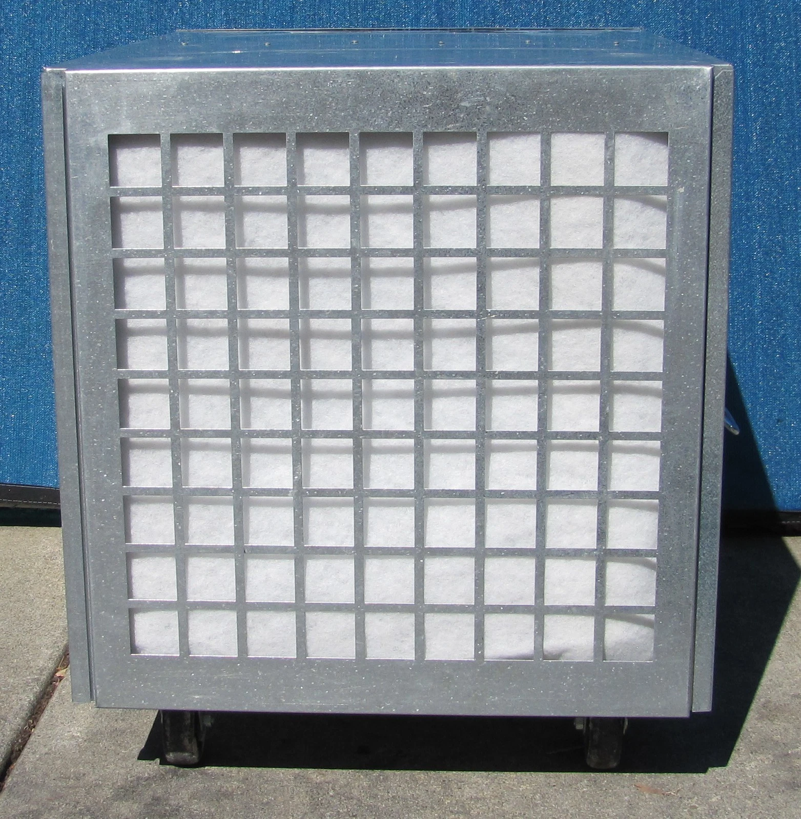 Used Syclone Negative Air Scrubber HEPA Filter 2000 CFM 115V 2 Speed Duct Port 29587