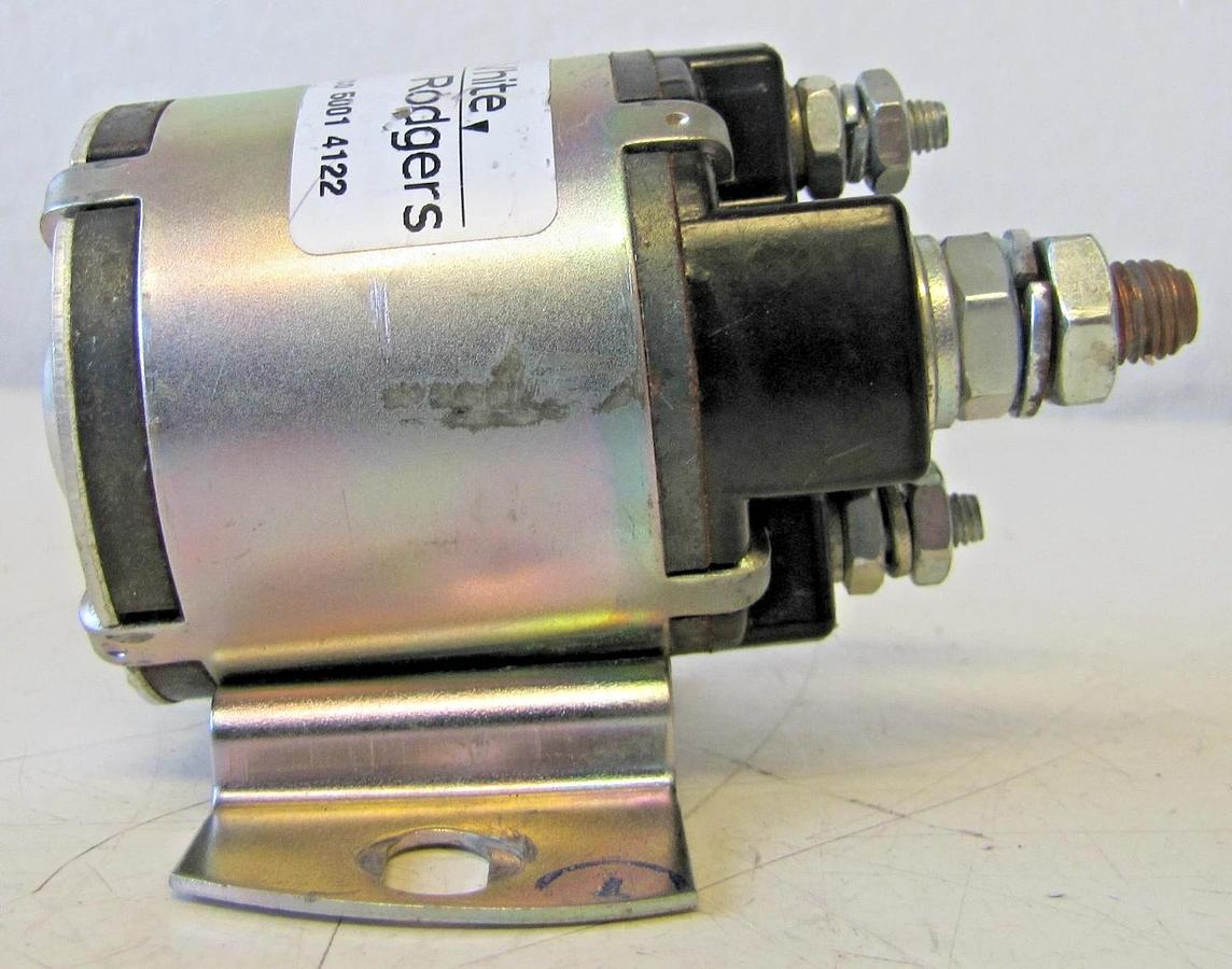 Used White Rodgers 124-114111 24V DC Soleniod 100 Amp SPNO 24 VDC Continous