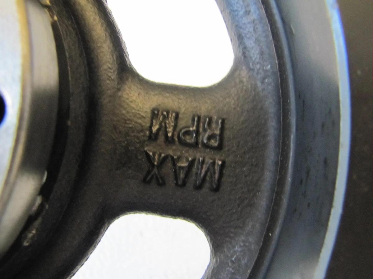 Used SK 3B94 3 Groove V-Belt Pulley 9.75" OD with Bushing 1-5/8" Keyed Bore